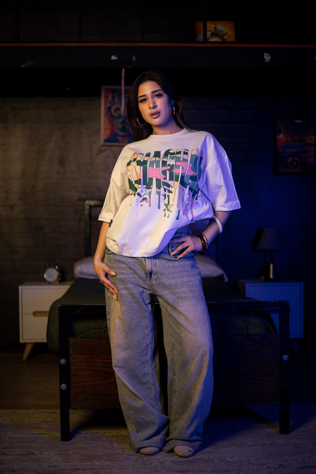 D-SHAGHAF GRAFFITI T-SHIRT