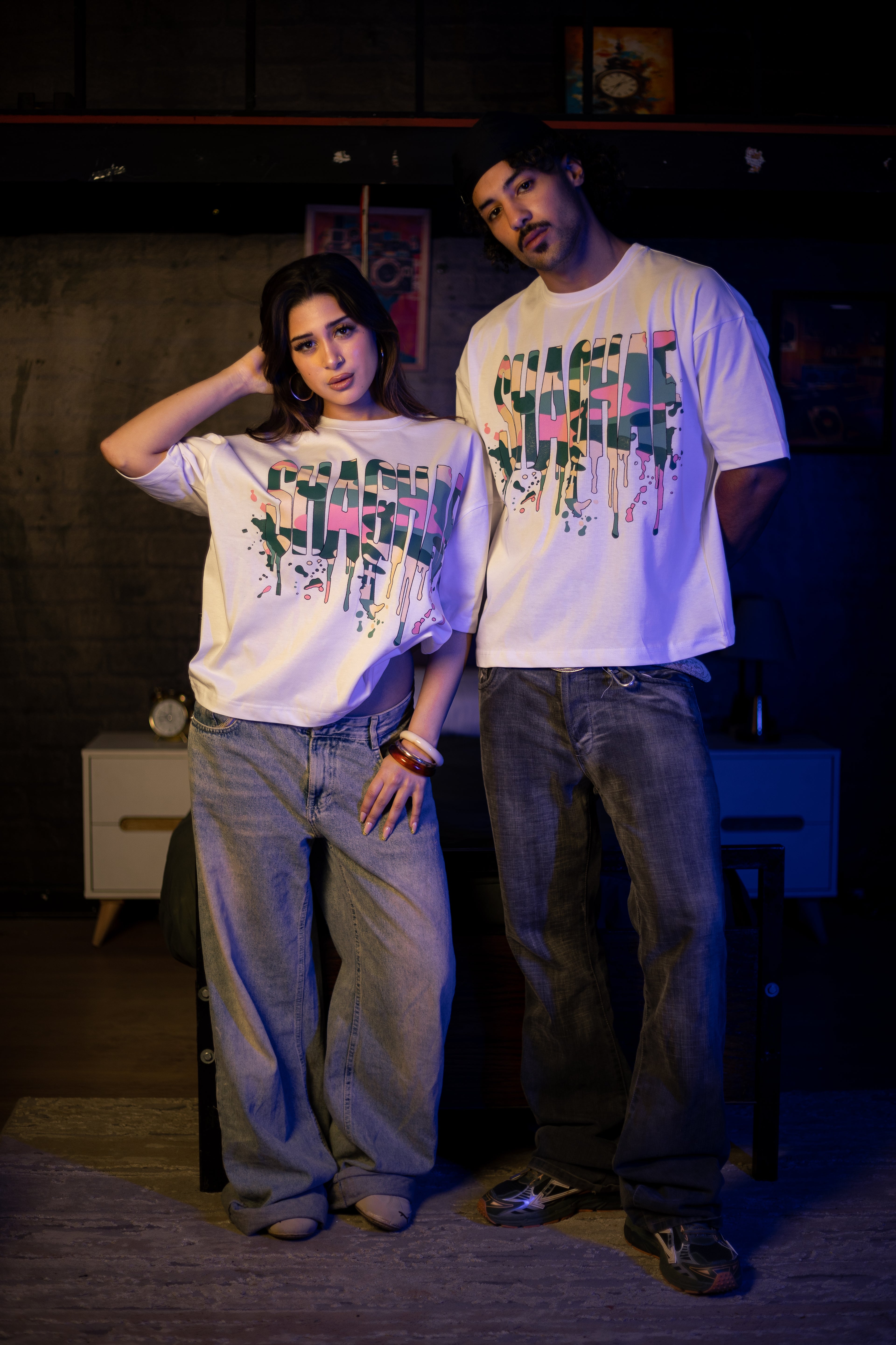 D-SHAGHAF GRAFFITI T-SHIRT