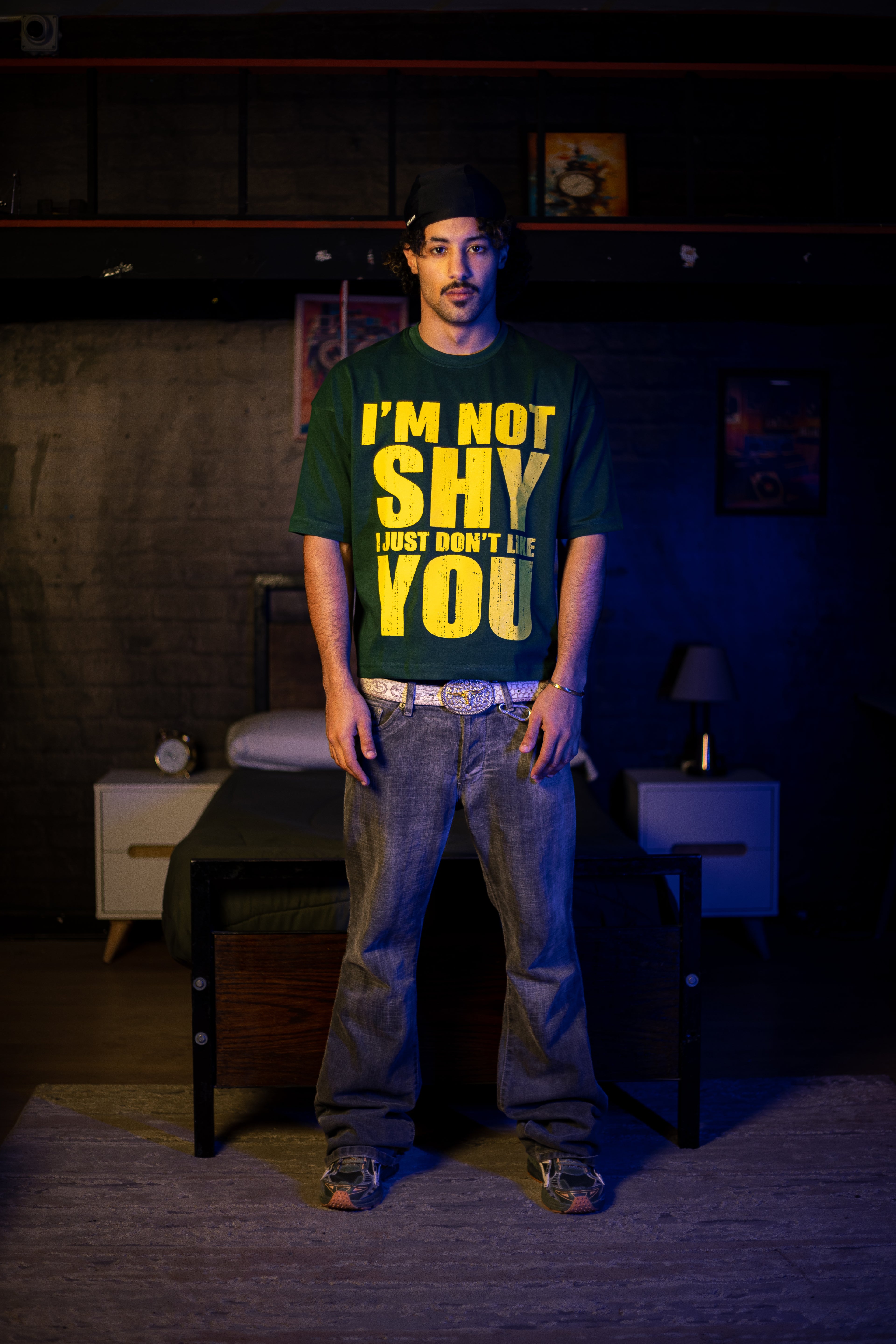 B-SHAGHAF NOT SHY T-SHIRT