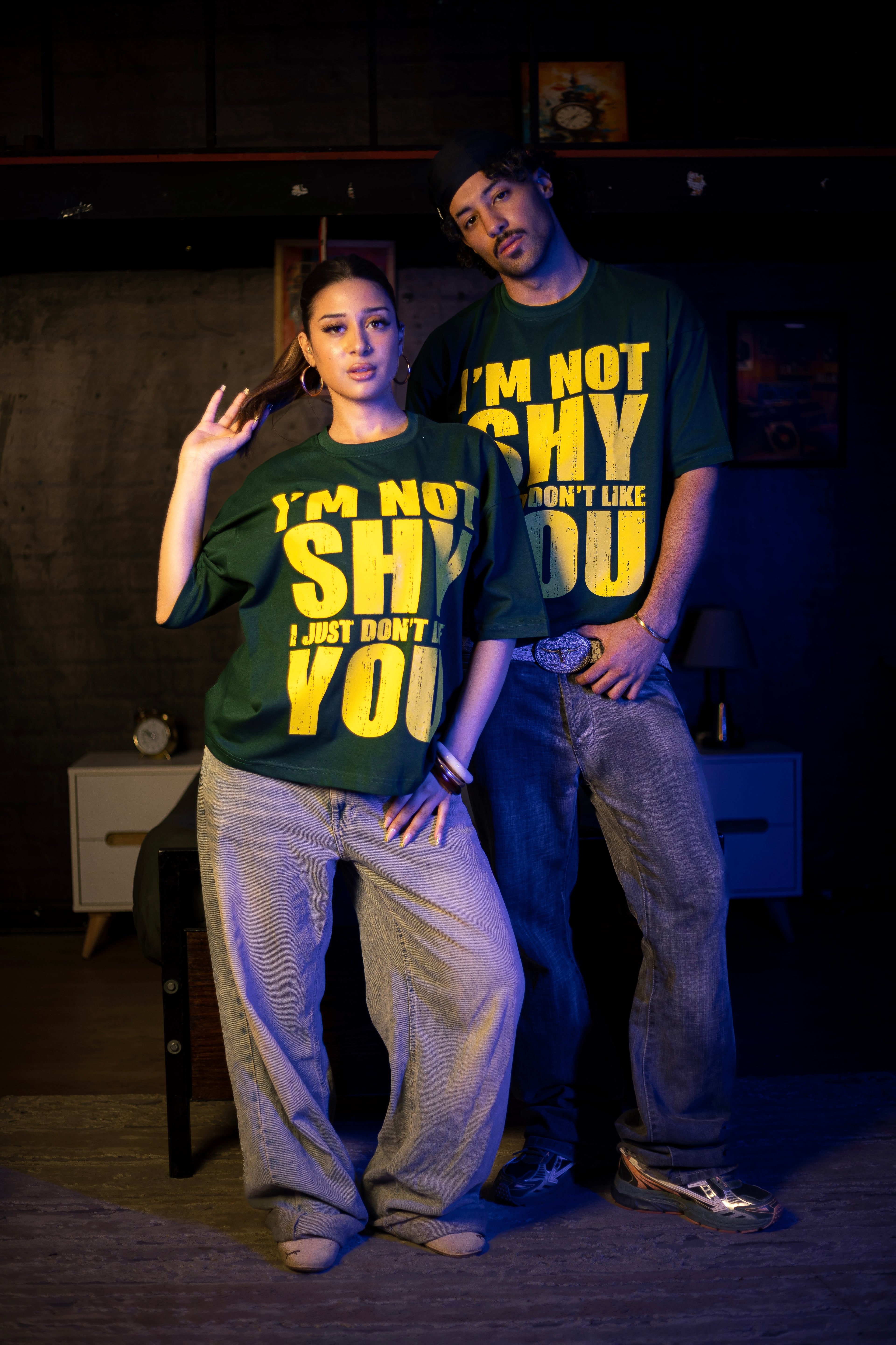 B-SHAGHAF NOT SHY T-SHIRT