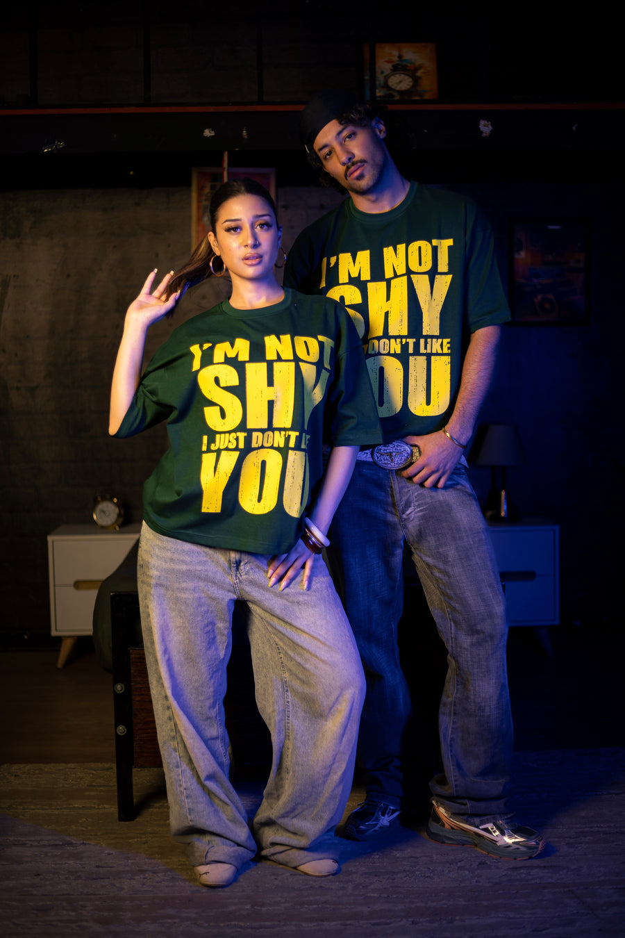 A-SHAGHAF NOT SHY T-SHIRT